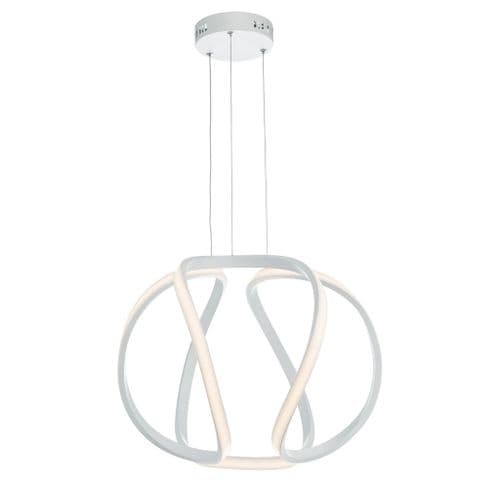 ALONSA PENDANT SMALL WHITE LED