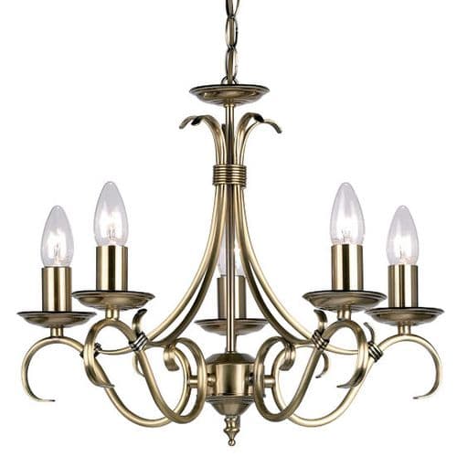 Antique 5-Light Fitting 2030-5AN