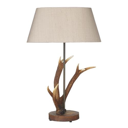 Antler Lamp Small Table Lamp Base Only ANT4129 (Hand made, 7-10 day Delivery)