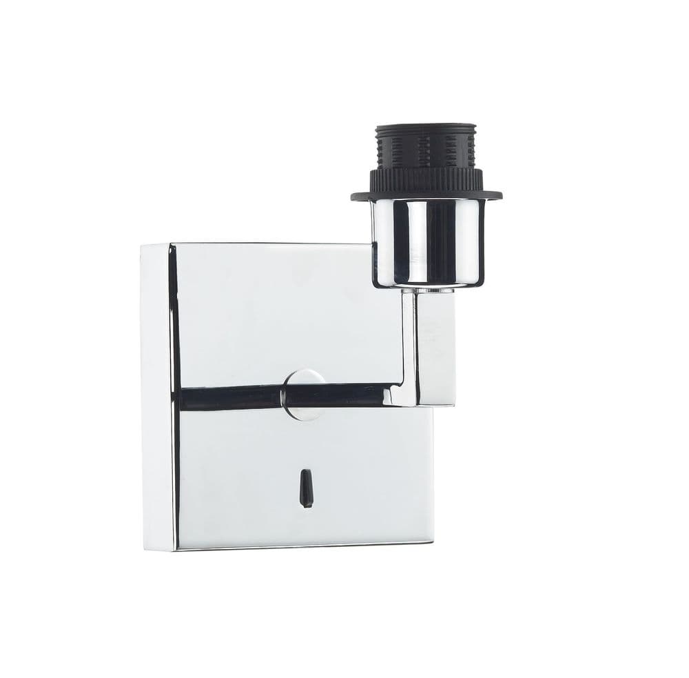 Anvil Wall Light with fixed arm (base only) Chrome ANV0750F (10-14 day Del)