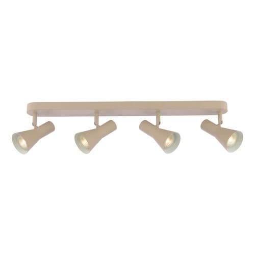 Arnel 4 Light Bar Spotlight Satin Taupe