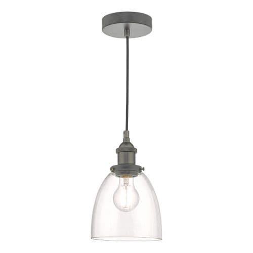 ARVIN 1LT PENDANT ANT CHR