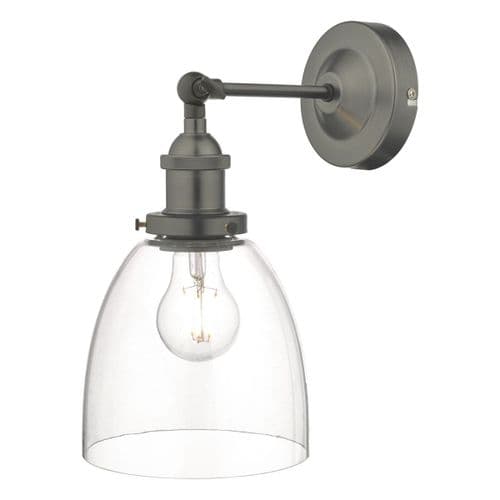 Arvin Wall Light Antique Chrome & Glass (double insulated) ARV0761