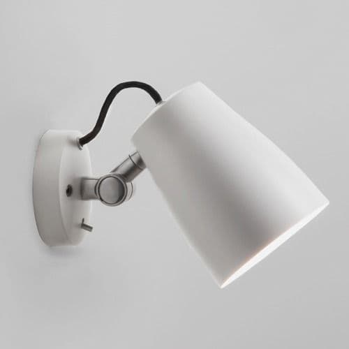 Atelier Wall 7501 Matt White Wall Light (Double Insulated)