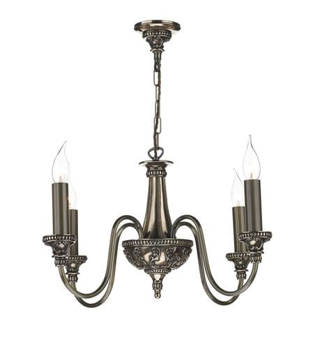 Bailey 4 Light Chandelier Bronze BAI0463