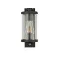 Bakerloo Outdoor Wall Light - Black Metal & Polycarbonate