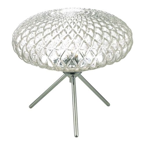 Bibiana Table Lamp chrome with Clear Glass Large, BIB4308
