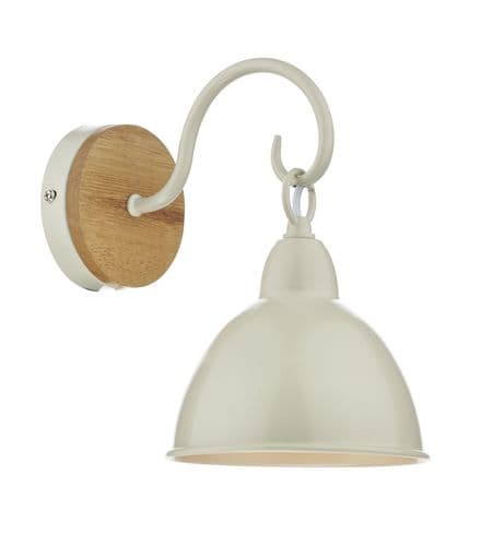 Blyton 1 Light Wall Bracket complete with Painted Shade (Class 2 Double Insulated) BLY0743