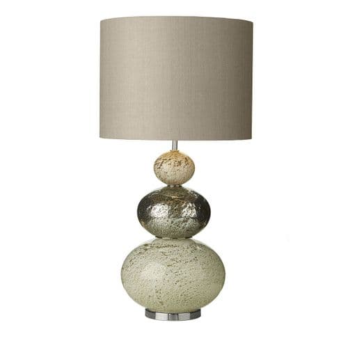 Boavista Table Lamp Volcanic White/ Multi Base Only (Hand made, 7-10 day Delivery)