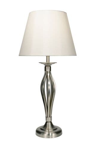 Bybliss Satin Chrome Table Lamp BYB4046 (788627)