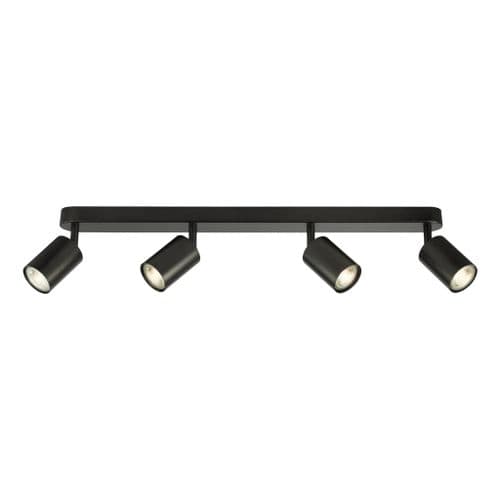 CAWLEY 4LT BAR SPOTLIGHT BLACK