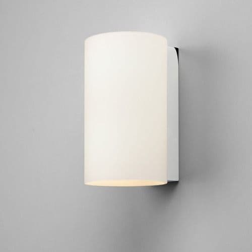 Cyl 200 0883 White Glass Wall Light (Double Insulated)