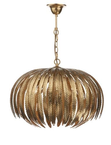 Dar Atticus 5 Light Pendant Gold ATT0535