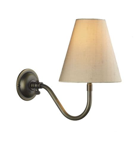 Dar Hicks Single Wall Bracket Antique Brass HIC0775 (Hand made, 7-10 day Delivery)