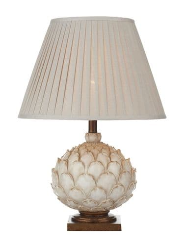Dar Layer Table Lamp Cream Large complete with Shade LAY4233/X (Class 2 Double Insulated)