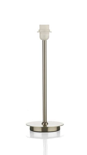 Dar Tuscan Table Lamp Base Only Satin Chrome TUS4046 (Class 2 Double Insulated)