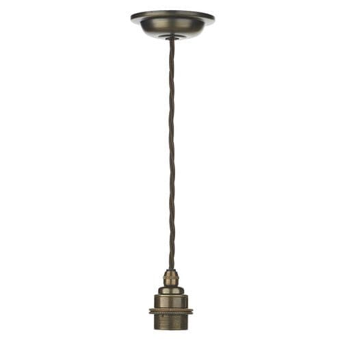 David Hunt Lighting, Duxford Antique Brass Suspension, DUX6575 (Hand made, 7-10 day Delivery)