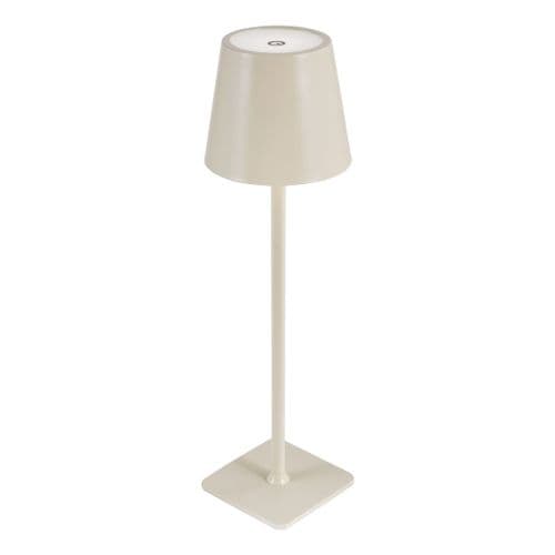 DERRICK GREY RECHARGEABLE OUTDOOR TABLE LAMP