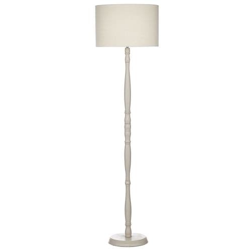 Dunlop Floor Lamp Cream complete with Shade (Class 2 Double Insulated) DUN4933