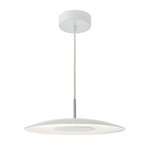 Enoch Pendant Matt White Led Dim