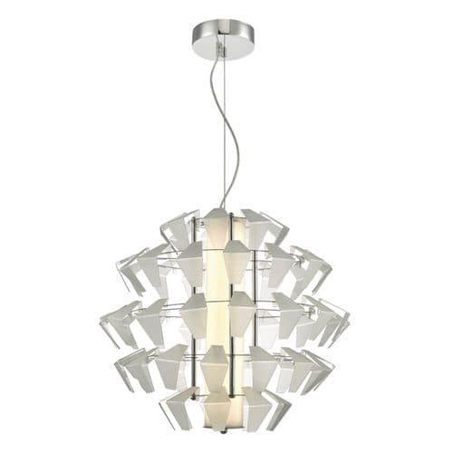 Falcon 1lt Pendant Suspension Acrylic 35w LED, Double Insulated FAL8608