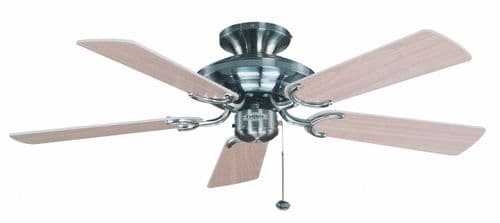 Fantasia Mayfair 42" Stainless Steel Ceiling Fan 110866