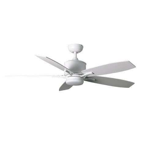 Fantasia Prima Elite LED 52" White Ceiling Fan + Remote 117162