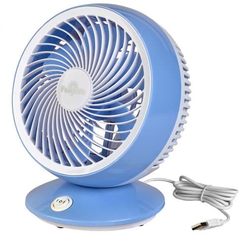 Fantasia USB Desk Fan in Blue 119715