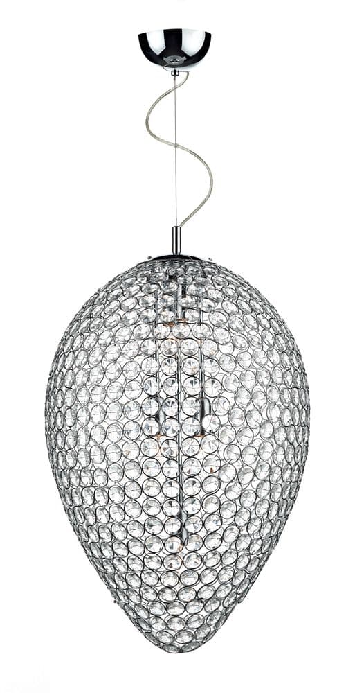 Frost 5-light Polished Chrome Ceiling Light (828076) (Class 2 Double Insulated) FRO0550