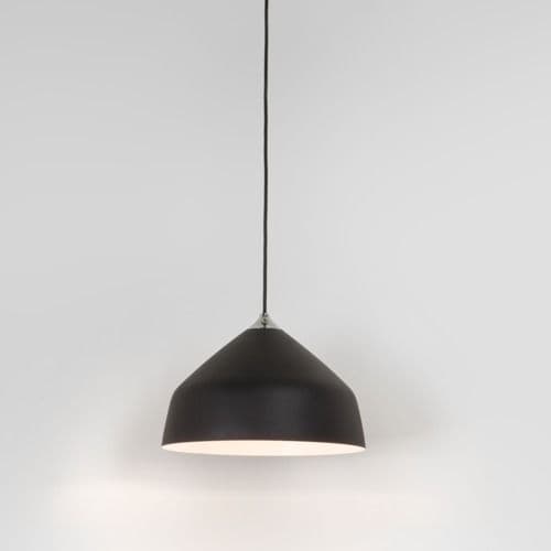 Ginestra 300 7455 Matt Black Pendant (Double Insulated)