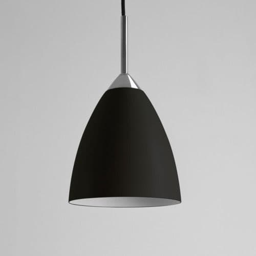 Joel Pendant 170 7194 Matt Black Pendant (Double Insulated)