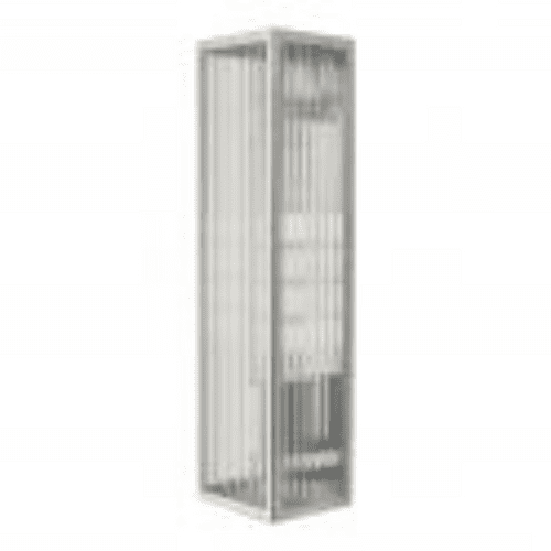 Keegan 1 Light Wall Light Polished Stainless Steel IP44