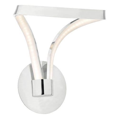 Killian Wall Light Polished Chrome & Acrylic LED (double insulated) KIL0750