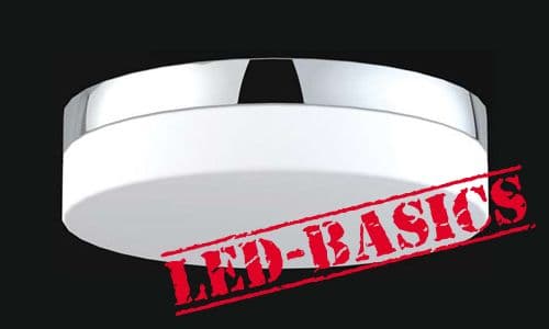 LED-Basics Ceiling Light Tahiti LED Drum Ceiling Light