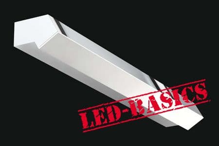 LED-Basics, Wall Lighting, Lombok LED Over Mirror Angled Light