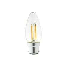 LED Candle Lightbulb 4W BC Warm White Dimmable (470 lumens) 198579