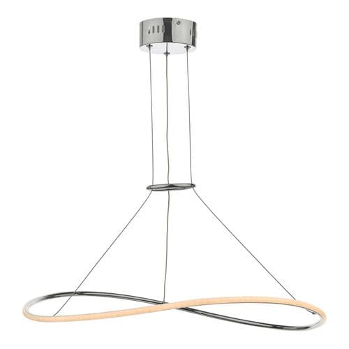 Lisette Pendant chrome LED, double insulated, LIS0150