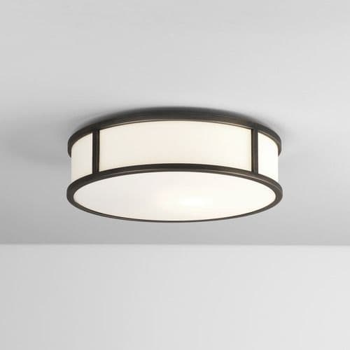 Mashiko Round 300 7986 Bronze Ceiling Light (Double Insulated)