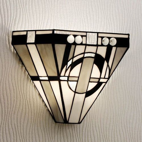 Metropolitan Wall Light (Art Deco, Wall Lamp) TM25W (Tiffany style)