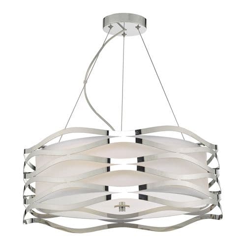 Mizella 3 Light Pendant chrome, double insulated, MIZ0350