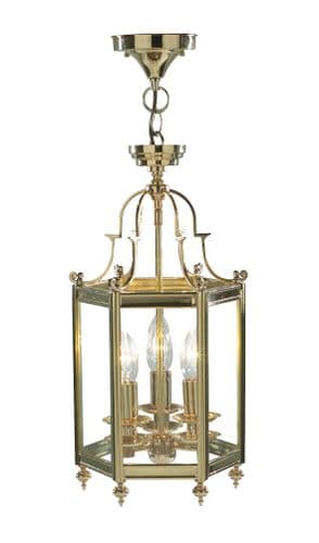 Moorgate 3-light Polished Brass Ceiling Light MOO0340 (039926)