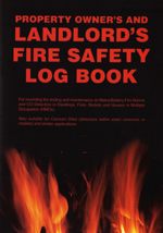 Property owners & Landlords Fire Safety Log Book 334022