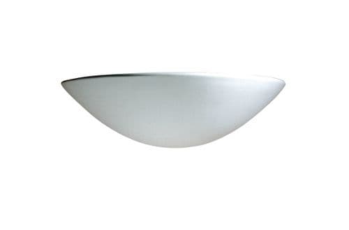 Radius 1-light Unglazed Ceramic Double Insulated Wall Light (Class 2 Double Insulated) RAD0748