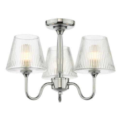 RIMAZ 3LT SEMI FLUSH POL CHR IP44