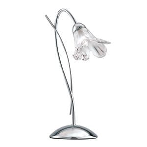 Table lamps with glass shades