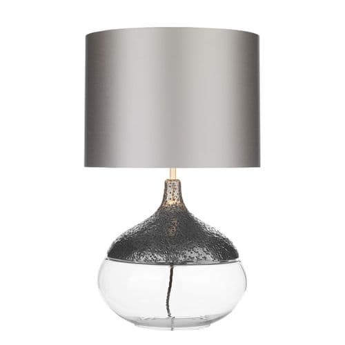 Teardrop Table Lamp Pewter Base Only TEA4367 (7-10 day Delivery)