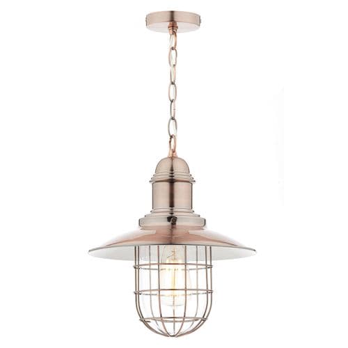 Terrace 1 Light Pendant Copper (Class 2 Double Insulated) TER0164