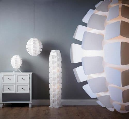 Trinity 3-light SPECIAL OFFER pack. Table Lamp, Floor Lamp & Non-Electric Pendant 993476