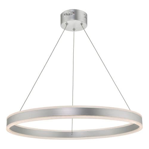 Tybalt Pendant Silver & Acrylic LED (double insulated) TYB0132