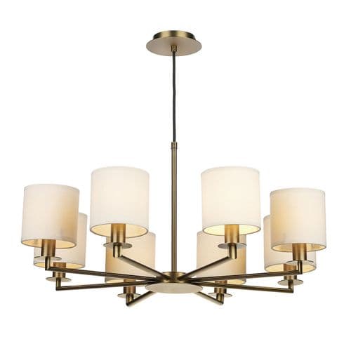 Tyler 8 Light Dual Mount Pendant Bronze TYL0863